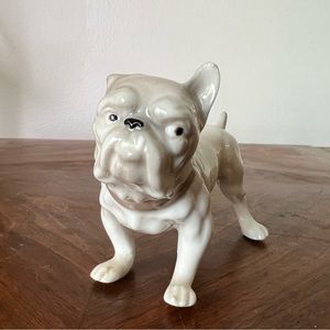 Vintage 1960’s porcelain bulldog figurine